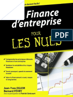 La Finance Dentreprise Pour Les Nuls by Jean-Yves EGLEM, Bernard FÉVRY (EGLEM, Jean-Yves)