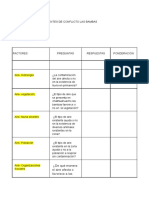 Avance-Matriz de Leopold - Conflicto Las Bambas