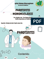 Parotiditis, Mononucleosis