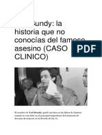 Ted Bundy CASO CLINICO