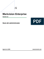 Lexmark MarkvisionEnterprise AdminGuide Es