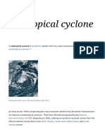 Subtropical Cyclone - Wikipedia