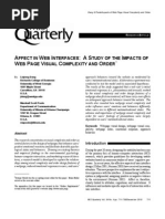 Liqiong, D., & Poole, M. (2010). Affect in Web Interfaces a Study of the Impacts