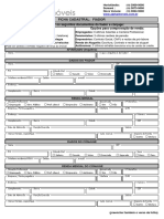 Ficha cadastral completa para fiador de aluguel