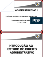Introdução Direito Administrativo - APMBB 2014