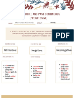 Past Simple and Continuous Tenses Guide