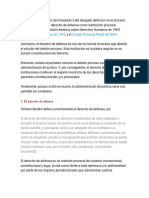 Sobre Derechos Del Imputado y Del Abogado Defensor