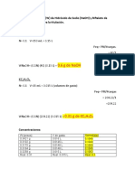 Calculos de Titulacion