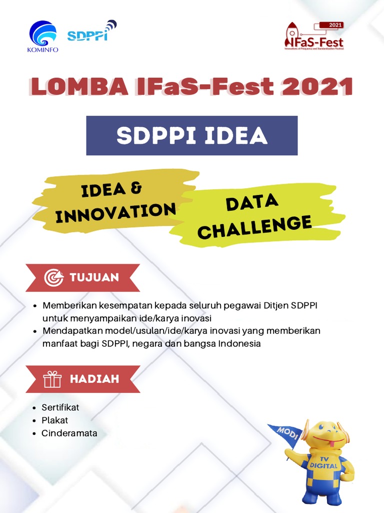 Lomba Inovasi IFaS-Fest 2021 SDPPI | PDF