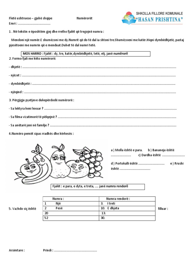 Numërorët | PDF