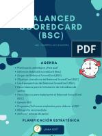 BSC: Balanced Scorecard para medir la estrategia