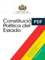 Constitucion Politica Del Estado Plurinacional de Bolivia