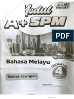 Jawapan Modul A+ SPM Bahasa Melayu