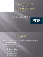 Unidad I Examen Físico Historial