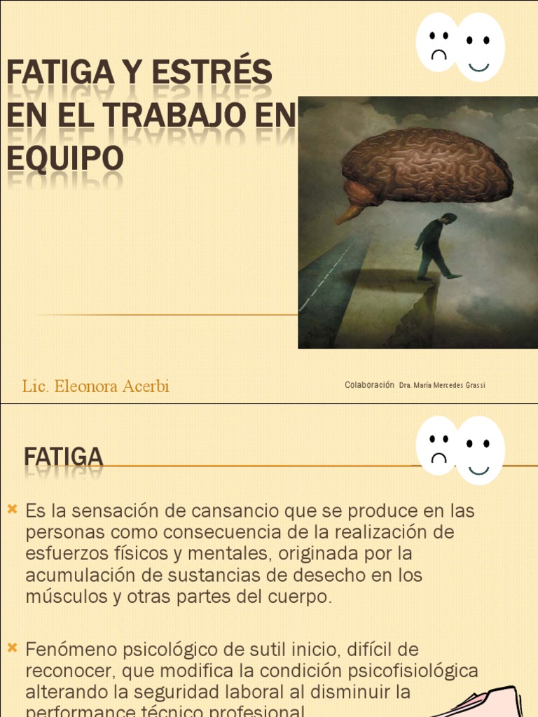 Fatiga laboral y su impacto emocional | PDF | Depresión (estado de ...