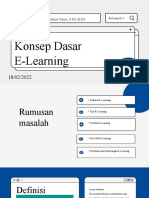 Konsep E-Learning KLP 1