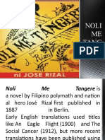 Noli Me Tangere - Summary