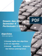 Desain Dan Analisis Algoritma Pertemuan 1 - 2