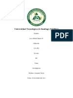 UTESA Investigación Procesos Decisión Clasificación Ambientes