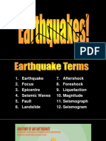 Earthqauake 2020-2021