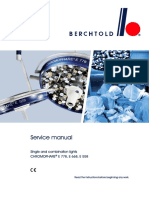 Service Manual: Single and Combination Lights Chromophare E 778, E 668, E 558