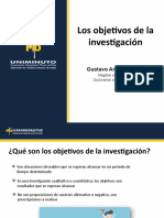 Los Objetivos de La Investigación