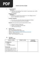 Lesson Plan Grade 4 Math | PDF | Teachers | Learning