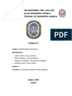 Tarea 1 Grupo 5 - Transferencia de Masa I 22N