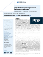 Agonistas Del Receptor Péptido 1 Similar Al Glucagon Una Terapia para El Control de La Diabetes