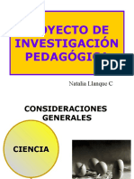 Proyecto de Investigación Pedagógica