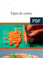 Tipos de Cortes