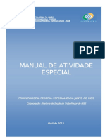 Manual de Atividade Especial