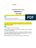 Effective Communication (Case Study Assingment 4)