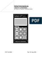 Operation Manual: Dakota Ultrasonics