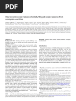 Materna Child Nutrition | PDF | Malnutrition | Randomized ...