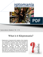 What is Kleptomania