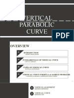 Vertical Parabolic Curve: Group 2 - Highway & Railroad Engineering