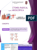 HISTERECTOMI RADICAL LAPAROSCOPICA