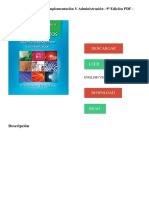 Bases de Datos, Diseño, Implementación Y Administración - 9 Edición PDF - Descargar, Leer DESCARGAR LEER ENGLISH VERSION DOWNLOAD READ.