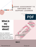 Supporting and Empowering Students Through Assessment 