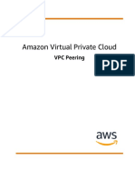 Amazon Virtual Private Cloud: VPC Peering