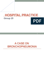 Group 25 Bronchopneumonia