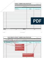 Slac Group Lockout - Energy Isolation Plan: PAGE - of