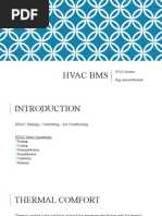 Hvac BMS: HVAC Systems Eng. Ahmed Moustafa