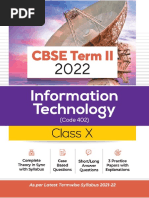 Arihant I.T. Term 2 Question Bank Class 10th