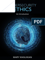 Cybersecurity Ethics An Introduction by Mary Manjikian