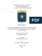 Tesis Evaluacion y Optimizacion Del Sistema de Ventilacion Del Tunel de Exploracion Chaquicocha Nivel 3750 Minera Yanacocha