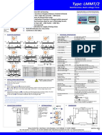 Multifunction, Multi-Voltage Timer: Technical Specification Function Diagrams