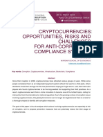 Cryptocurrencies: Opportunities, Risks and Challenges For Anti-Corruption Compliance Systems