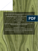 Trabajo de Investigación. Propuesta para Desarrollo y Uso de Productos Bioinsumos para Sustentar La Estabilidad Del Suelo. Ver. Final